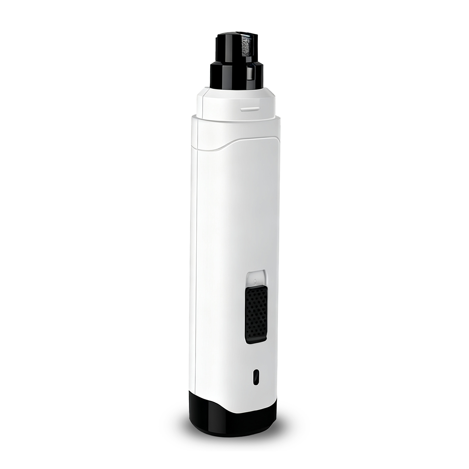 White Avinora Pet Nail Grinde with black accents on a white background