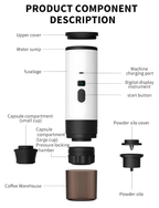 Brivona Coffee Maker self-cleaning steps