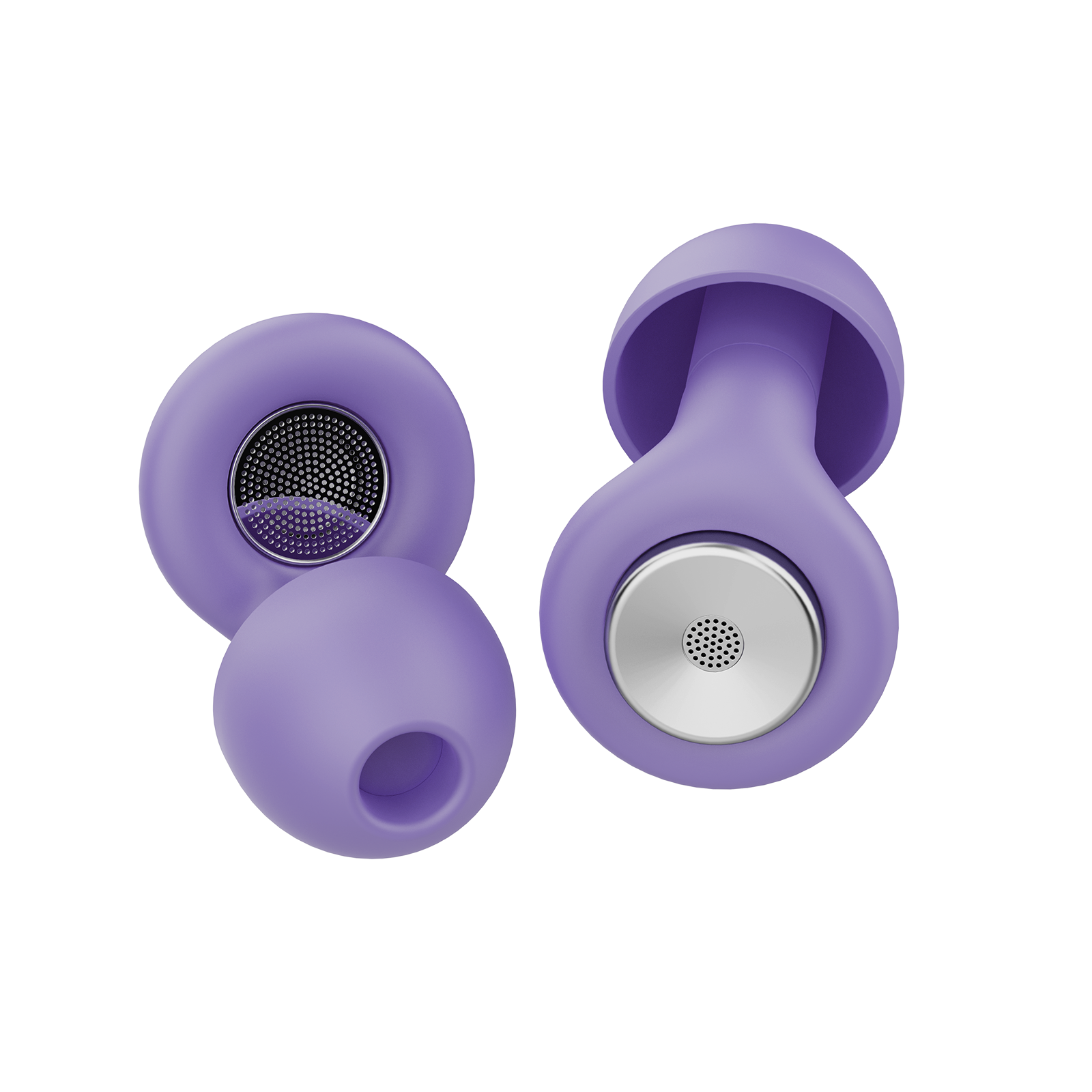 Brivona Noise Cancelling Earplugs - White-Purple
