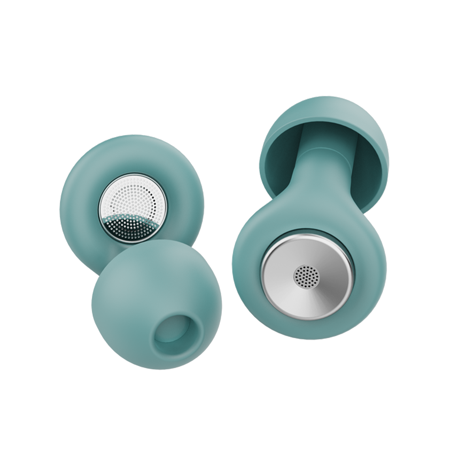 Brivona Noise Cancelling Earplugs - White-Green