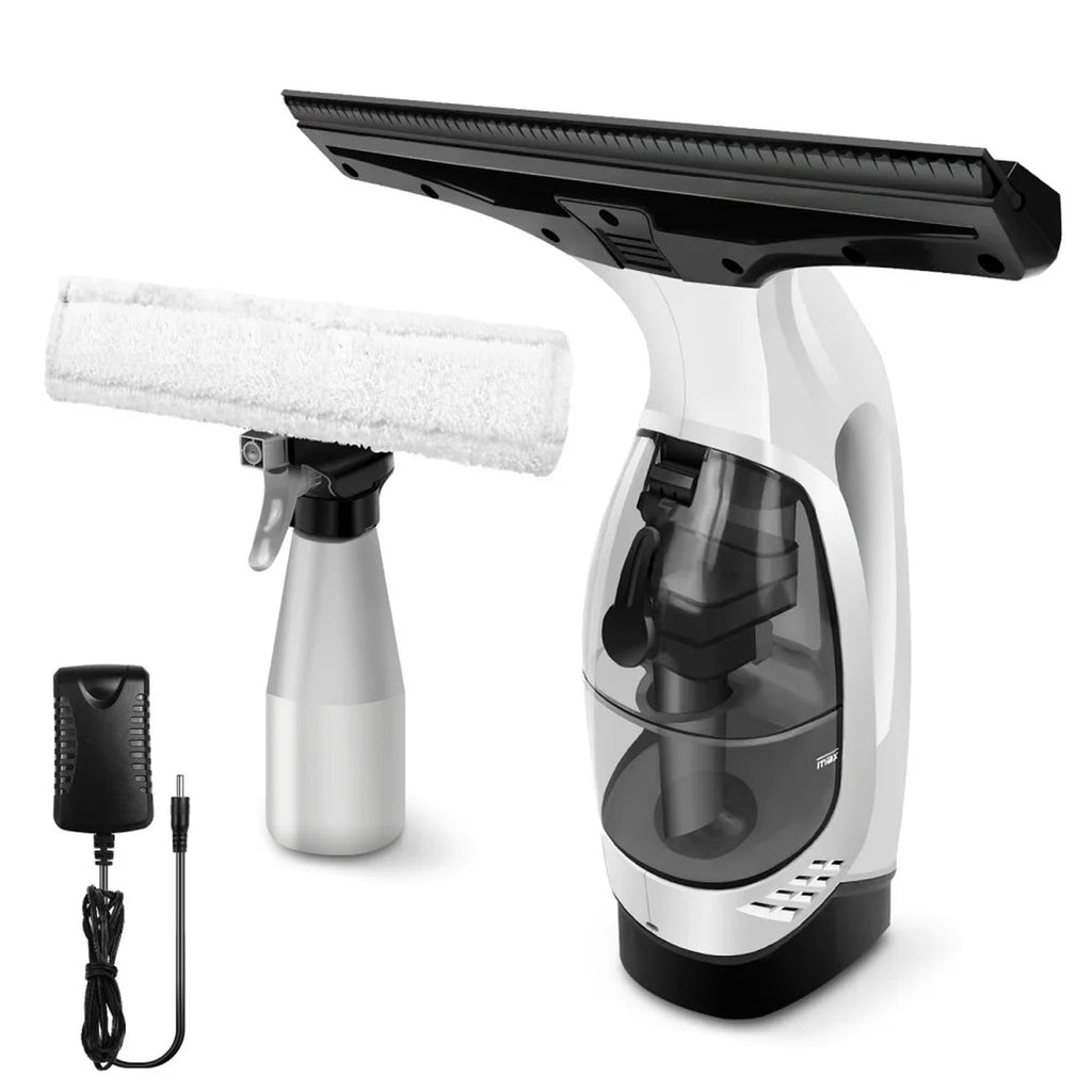 ClearVynu Window Vacuum with attachments on a white background