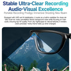 EdsaRolt Smart Glasses with a mountain view and text about audio-visual excellence