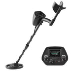 Evove Metal Detector with adjustable head and control panel on a white background
