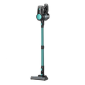 A FurVaxim V2 Cordless Vacuum Cleaner with a metallic teal handle and dark gray and black head, shown against a solid white background.