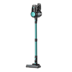A FurVaxim V2 Cordless Vacuum Cleaner with a metallic teal handle and dark gray and black head, shown against a solid white background.