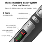 FuriCutx Dog Hair Clipper system with labeled components on a white background