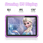 GeniFirt Tablet with a Frozen-themed display on a white background