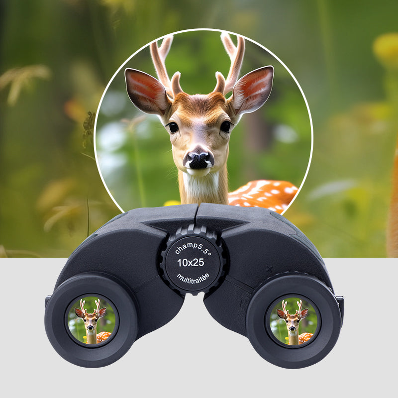Kaisio Scout P1 10x25 Binoculars with 16.5mm large eyepiece