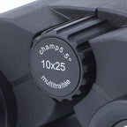 Kaisio Scout P1 10x25 Binoculars central focusing wheel