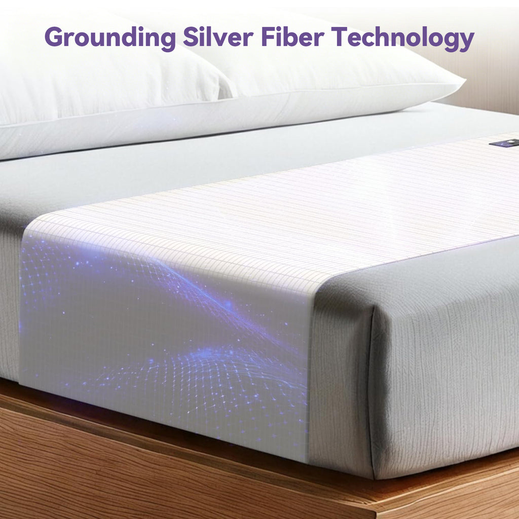 Kalvori Grounding Sheet person lying on grounding sheet