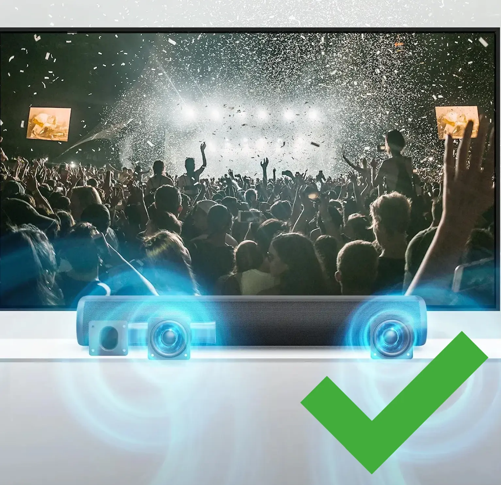 Kenzor Wireless Soundbar unmatched sound quality