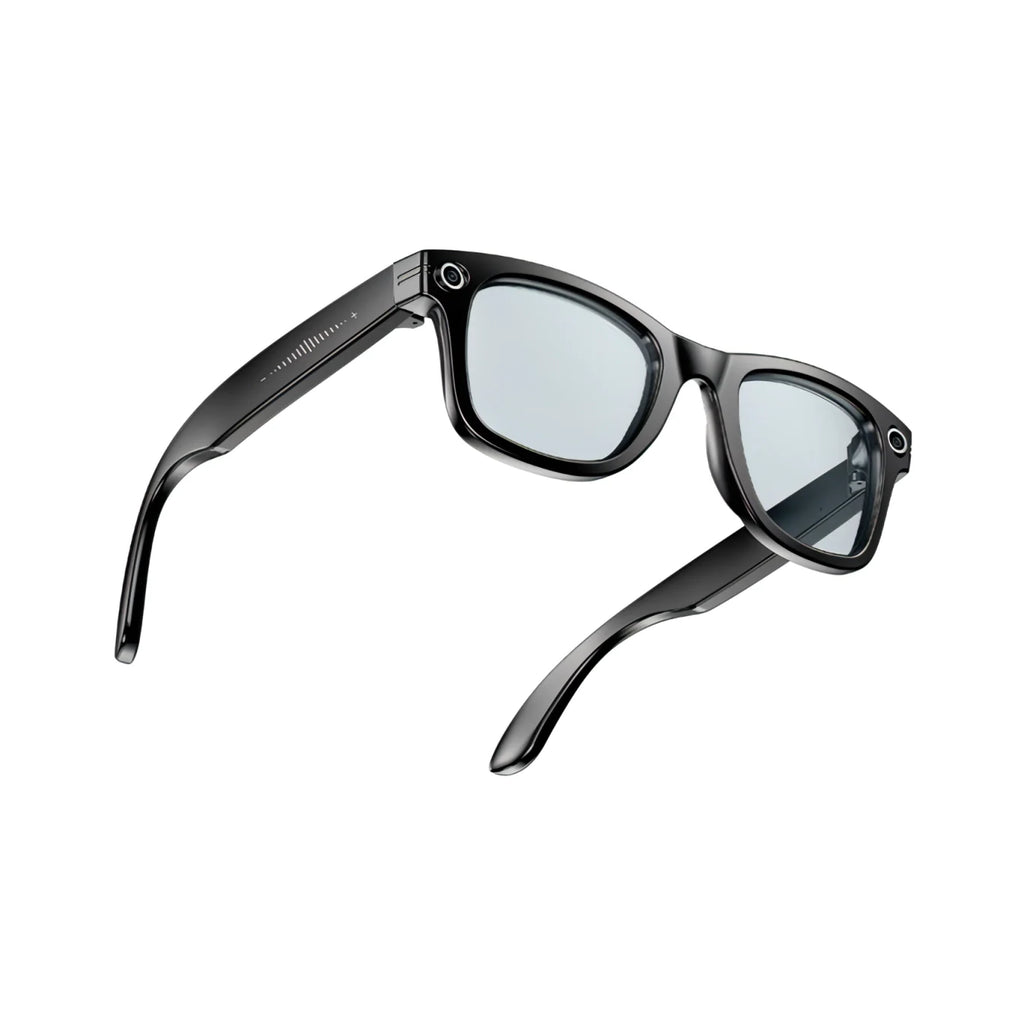 Black Krevont AI Smart Glasses on a white background