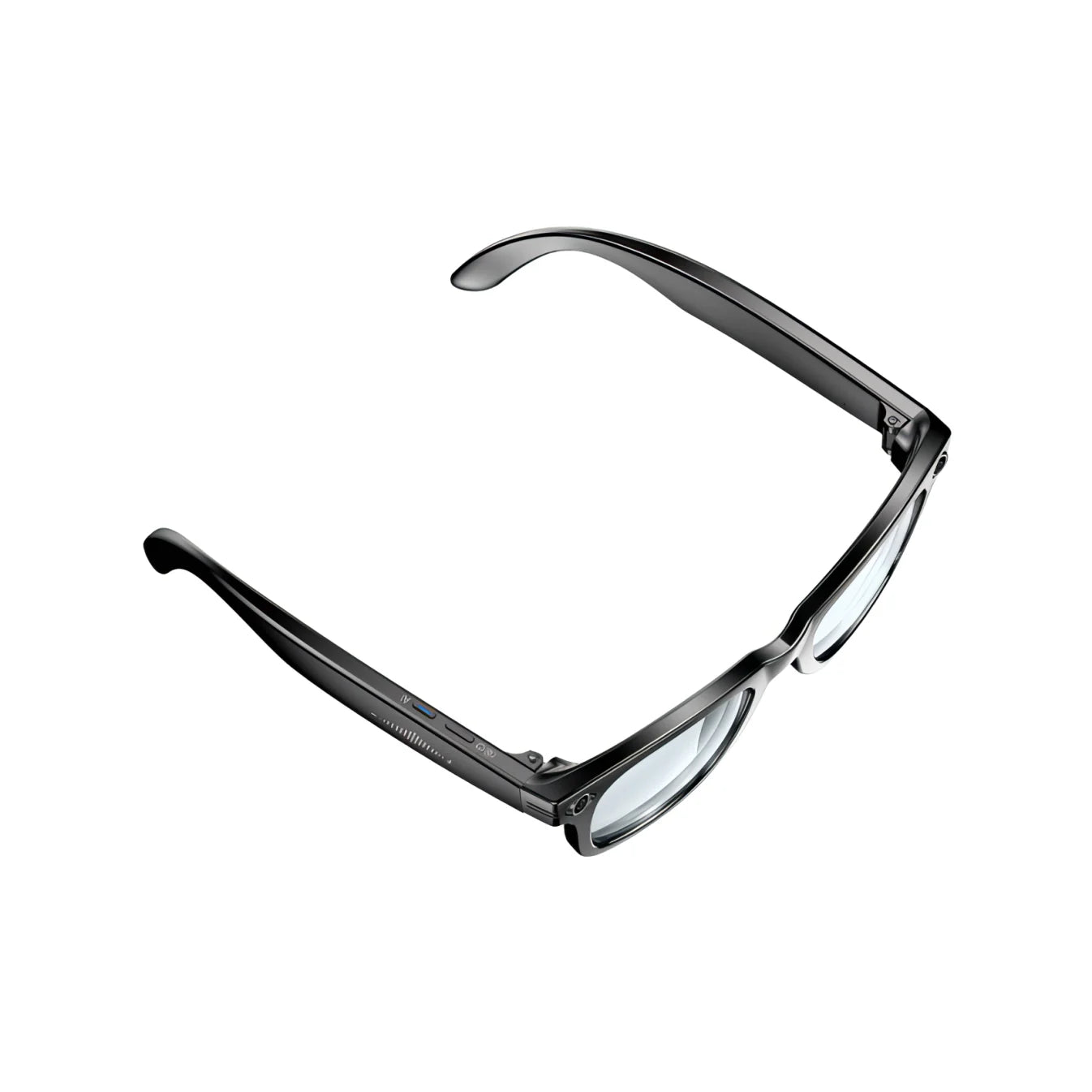 Black Krevont AI Smart Glasses on a white background