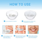 Instructions on how to use a mouthpiece with images and text.