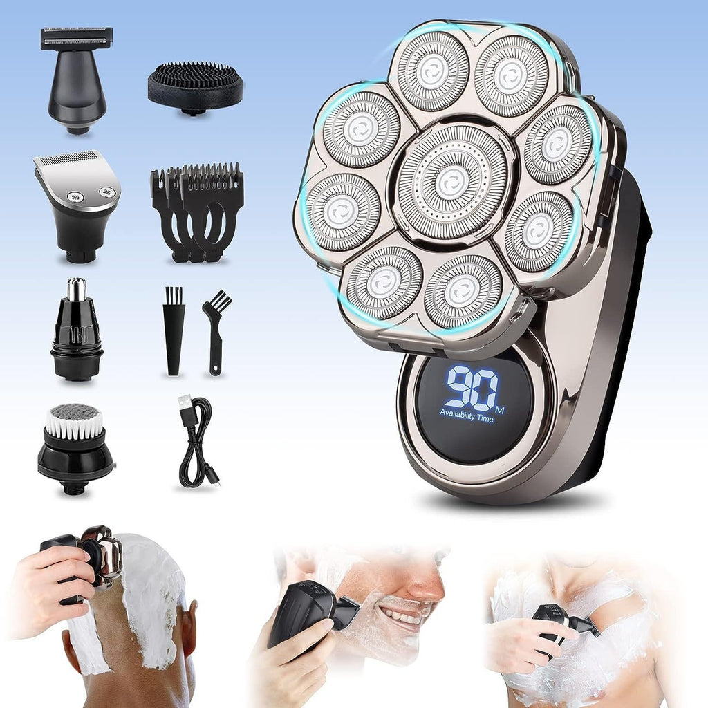 Manzonx T6 Pro shaver kit with all 6 attachments