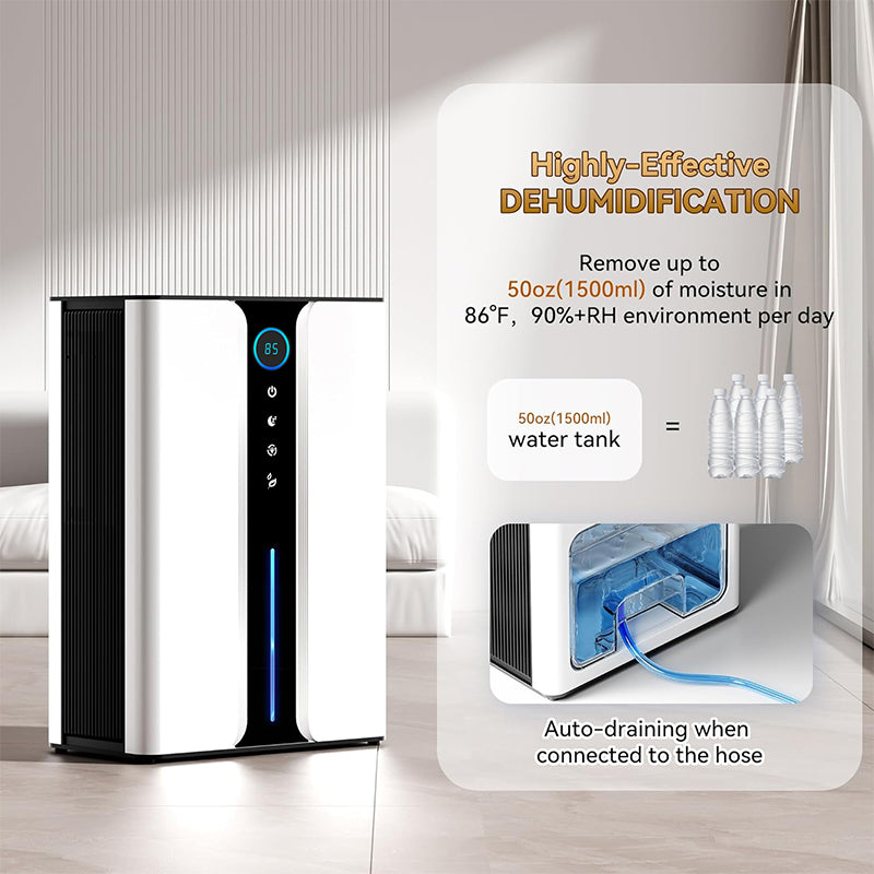 Mektri Dehumidifier automatic drainage
