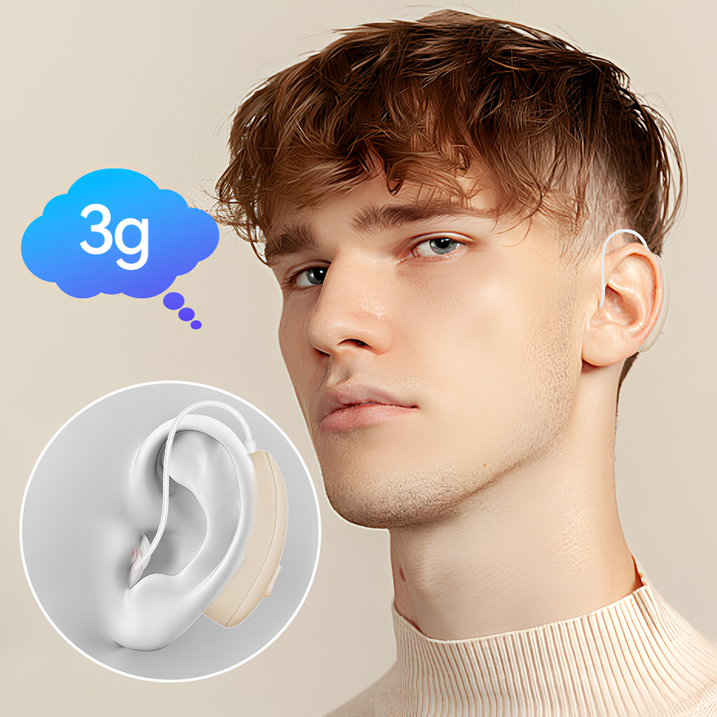 Moravon BTE Hearing Aids lightweight comfortable design