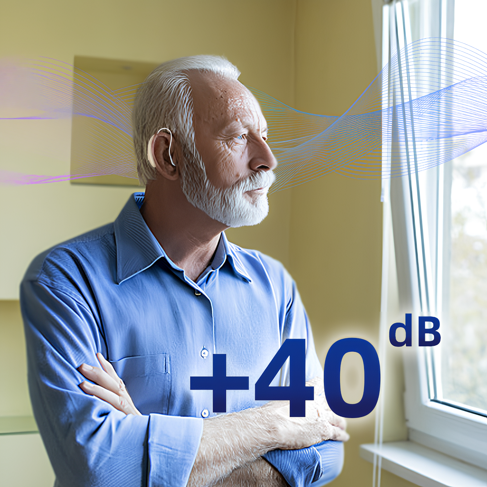 Moravon BTE Hearing Aids real-time sound optimization