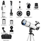 Noventrixa Astronomical Telescope Standard Visual Edition package contents and included accessories
