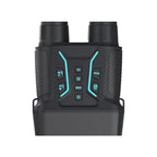Black Optinexo Night Vision Binoculars with digital display and control buttons on a white background