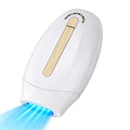 White Pilotax IPL Laser Hair Removal Device with a blue light on a white background
