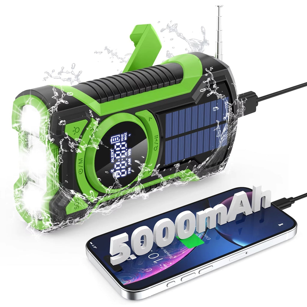 PotaRadar Emergency Radio 5000mah