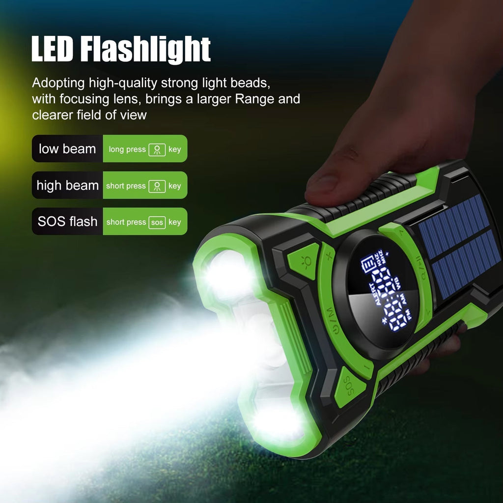 PotaRadar Emergency Radio led