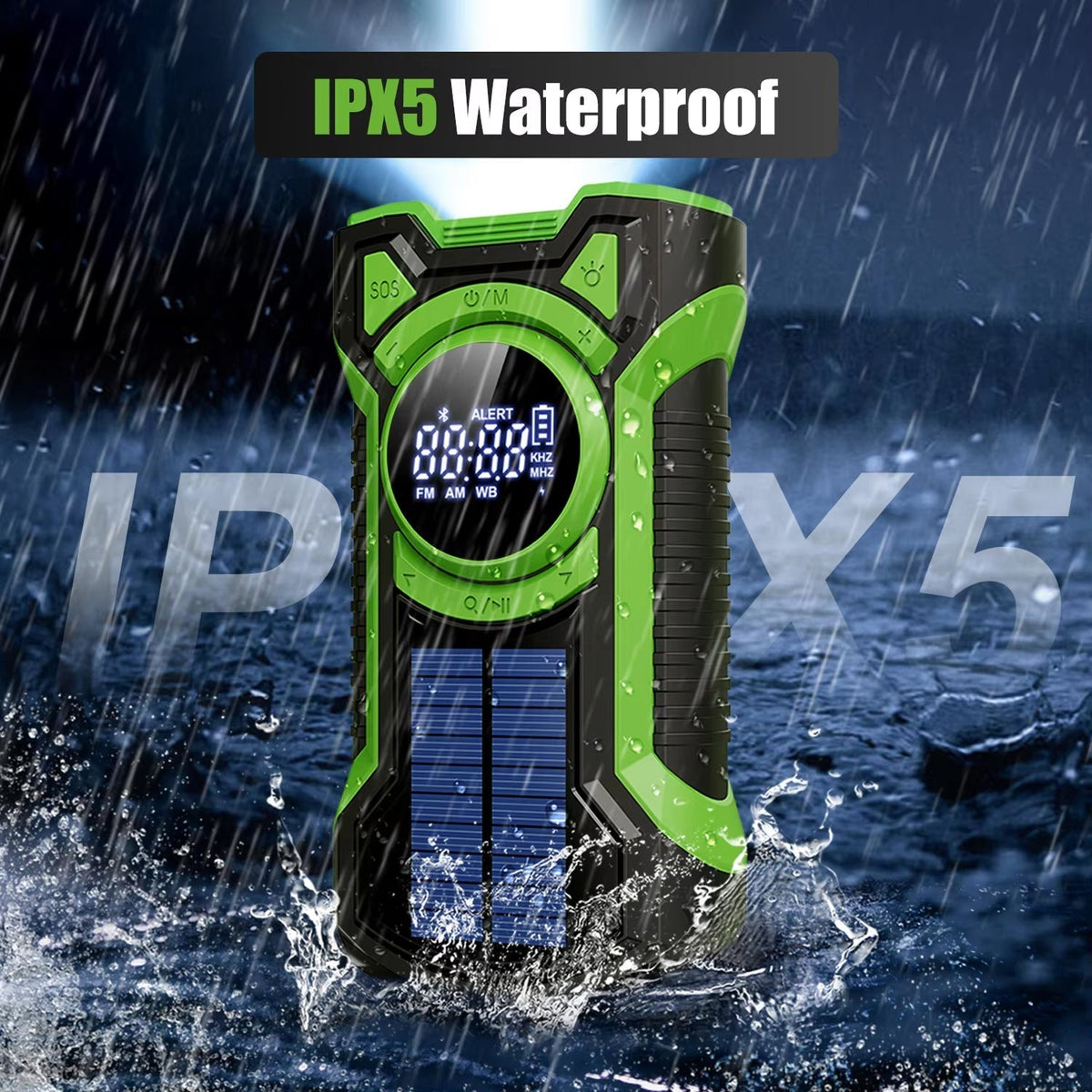 PotaRadar Emergency Radio ipx5