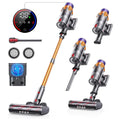 Purco V18 Vacuum Cleaner with attachments on a white background