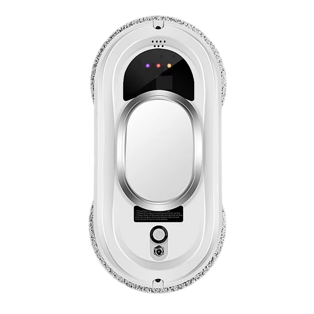 White RelleBont Robot Window Cleaner device with a circular design on a white background