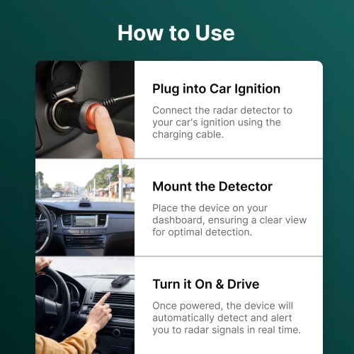 Rivelia Pro Radar Detector product view 14