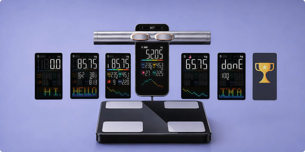 Vakoda FitScan full-colour interactive display