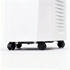 Vakoda Portable Air Conditioner smooth rolling wheels detail - effortless room-to-room mobility