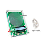 VanotCine Frequency Generator with a digital display and USB cable on a white background