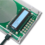 VanotCine Frequency Generator with digital display and printed circuit board on a white background