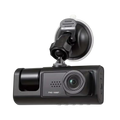 VisiDryve Dashcam with a suction cup on a white background