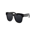 Black Visioxe AI Smart Glasses on a white background