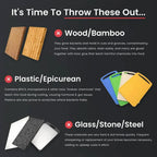 Wavel Titanium Cutting Board bamboo 