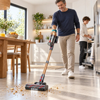 Airvac V18 Cordless Vacuum Cleaner lifestyle cleaning scene