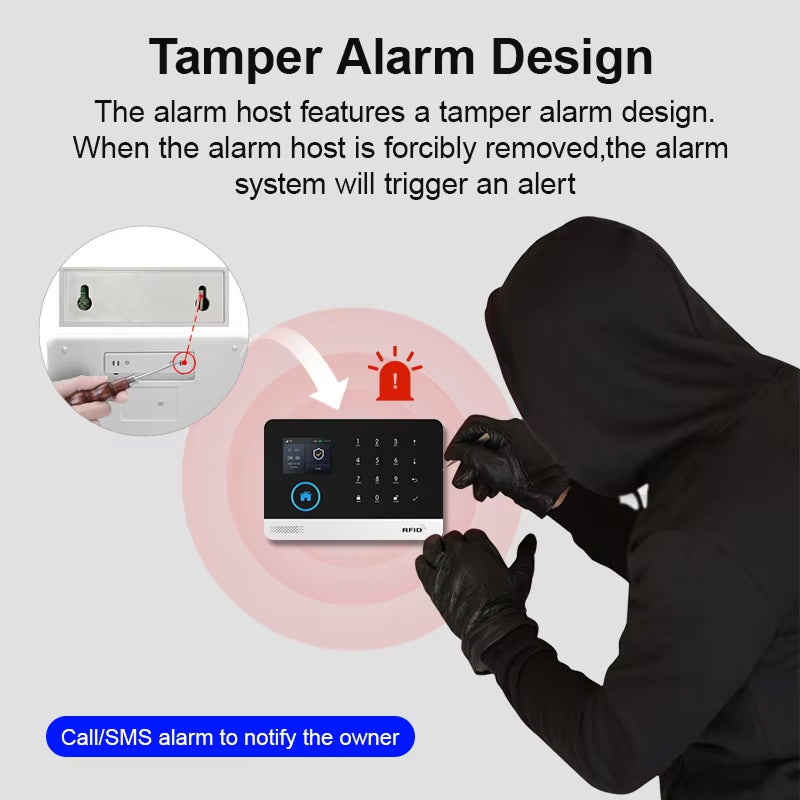 AlarmGoee Home Alarm System feature highlights