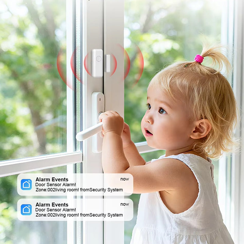 AlarmGoee Home Alarm System in a home setting