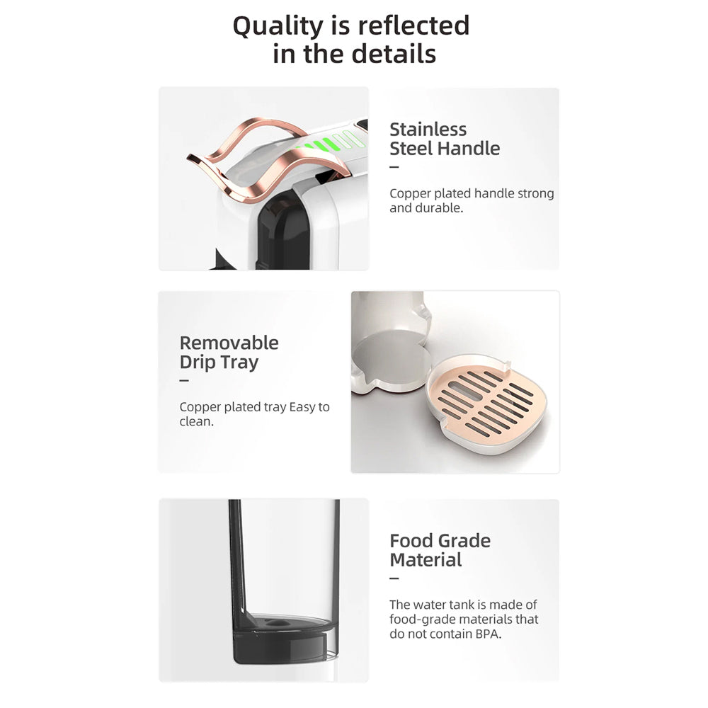 brewnexi coffee machine features with text on a white background