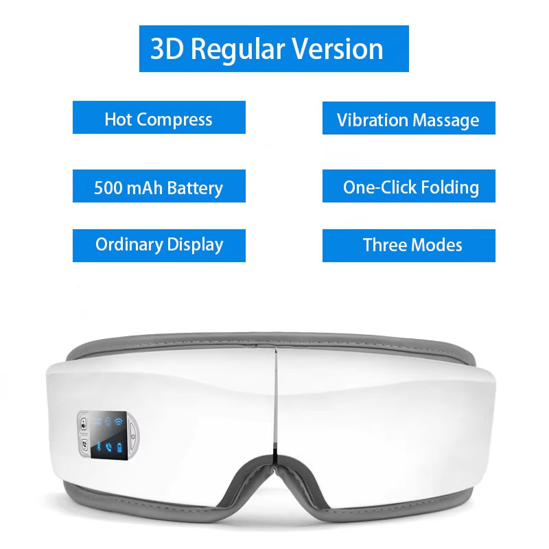 ComfaEye Eye Massager controls