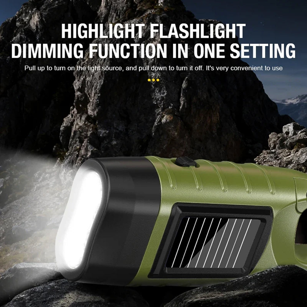 DynoBeax Wind Up Torch lifestyle view