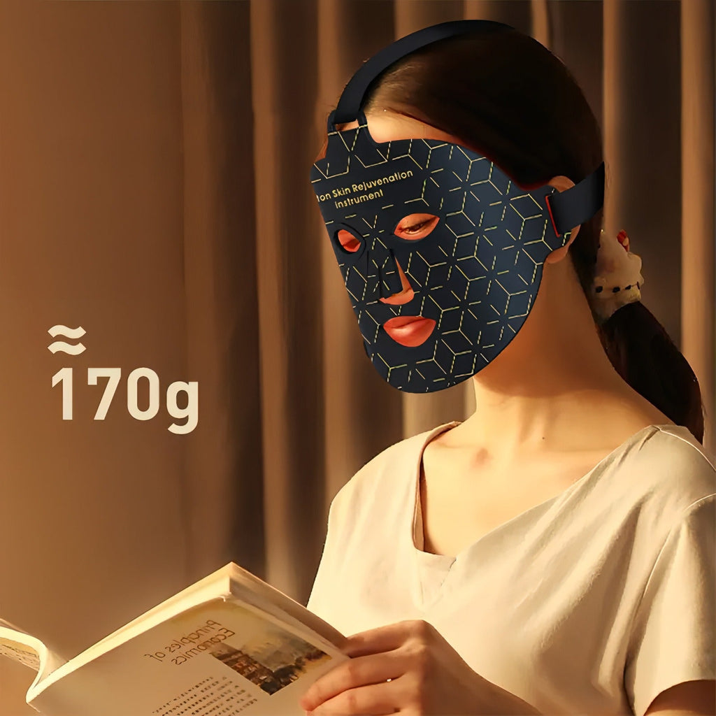 Fenzora LED Face Mask 2600mAh battery with USB-C charging