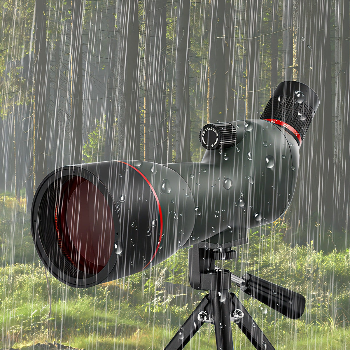 Fenzora Spotting Scope central focus wheel