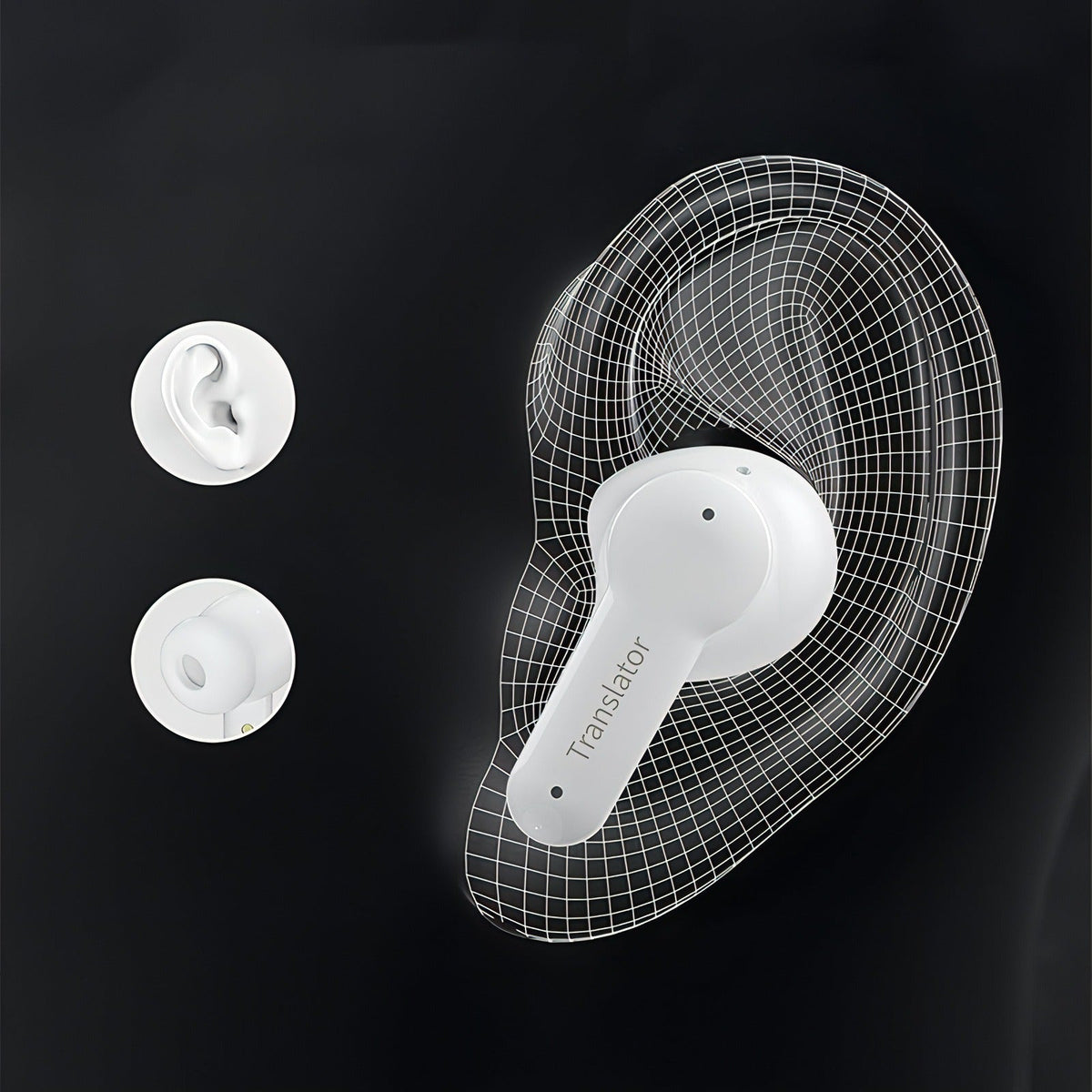 Fenzora Translator Earbuds comfortable secure fit