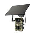 Fenzora Wildlife Camera with solar panel main view