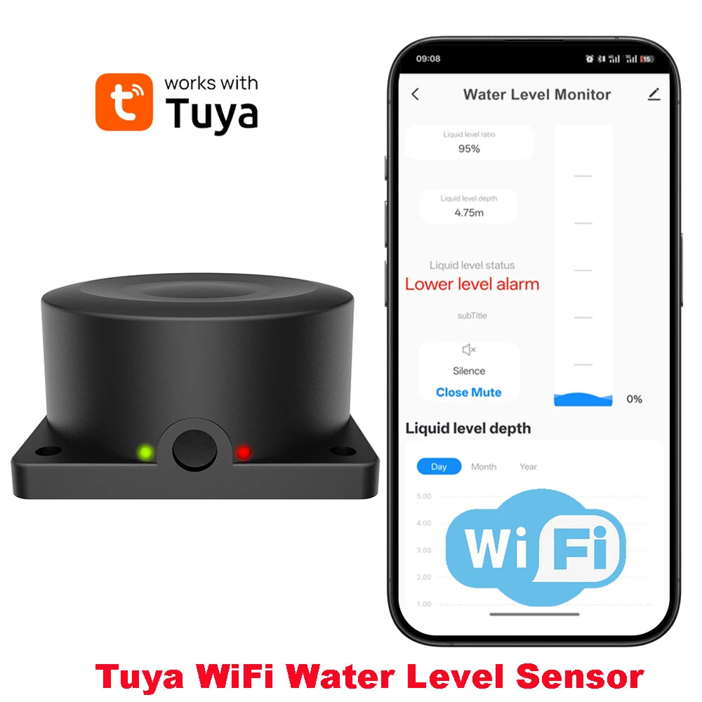 FloaTixie Tank Level Sensor level alerts