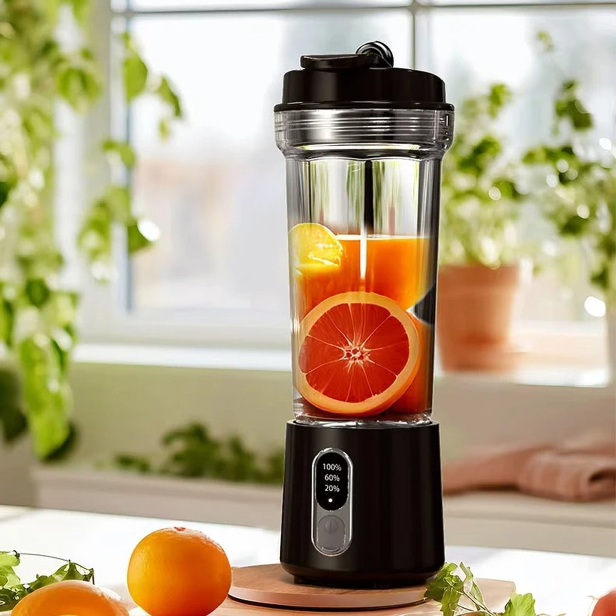 JucySpin Portable Blender detail view